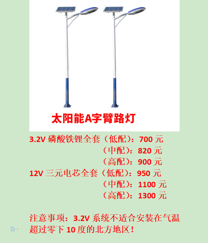 太陽能路燈多少錢一個